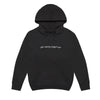 Your Anxiety is Lying to You Hoodie Embroidered - Black