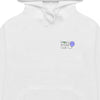 Please Talk About Mental Health Hoodie - White