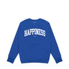 Happiness Crewneck Sweatshirt Collegiate - Royal Blue