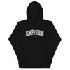 Compassion Hoodie Collegiate Embroidered - Black