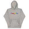 Empathy Hoodie Embroidered - Carbon Grey