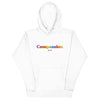 Compassion Hoodie Embroidered - White