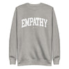 Empathy Crewneck Sweatshirt Collegiate - Carbon Grey